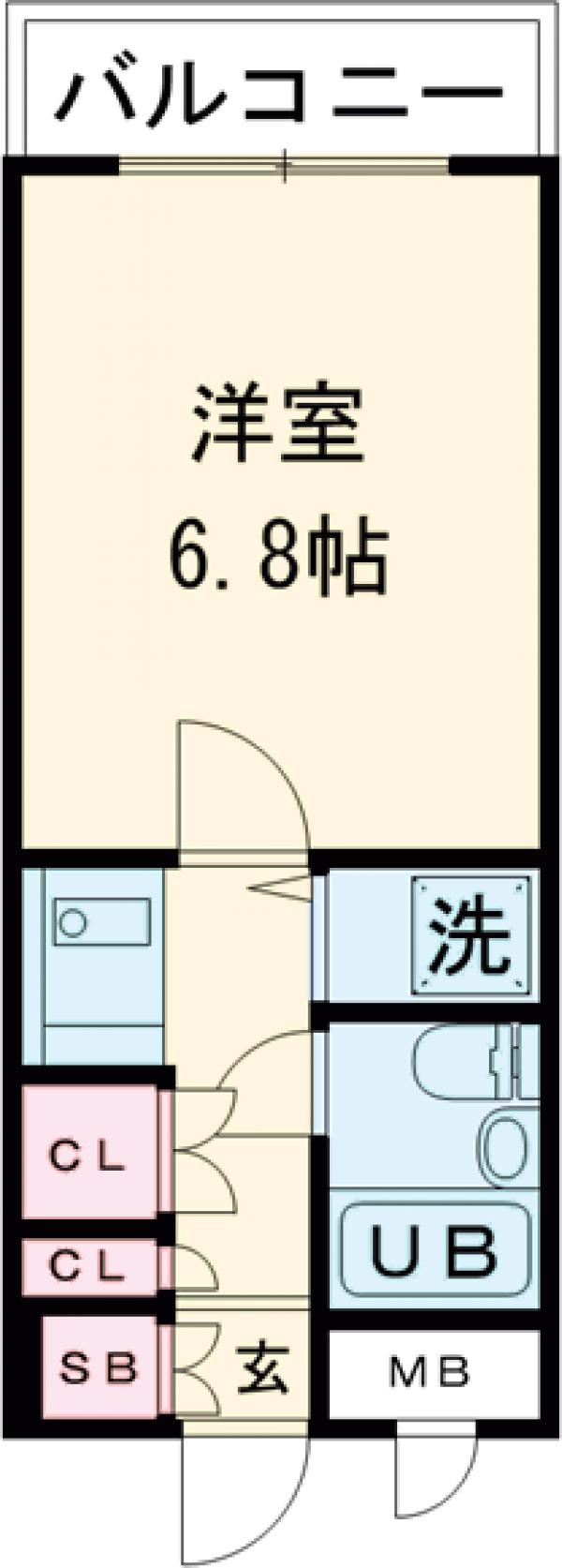 サティ中野の間取り