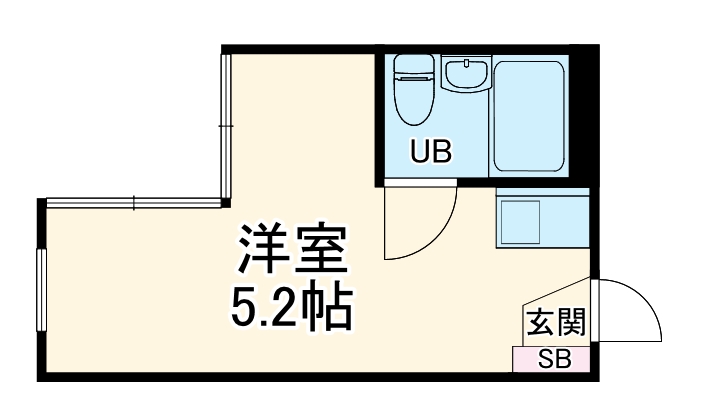 TOP一ノ割第1の間取り