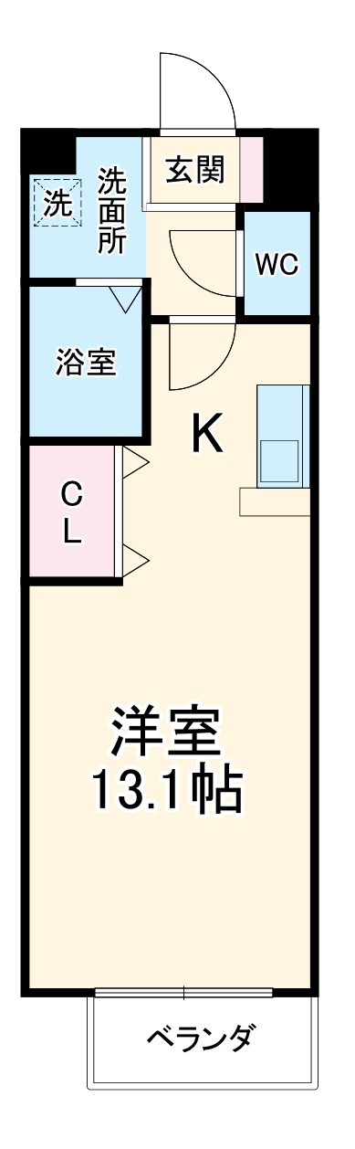 Lara味鋺の間取り