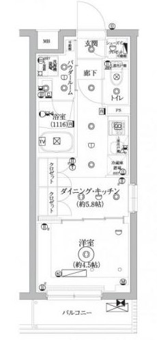 セジョリ千鳥町の間取り