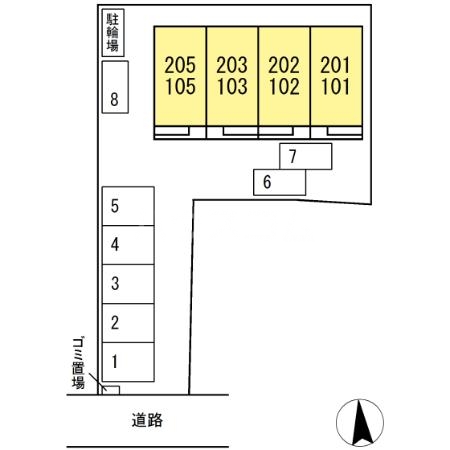4/8 駐車場