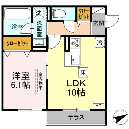プエンテの間取り