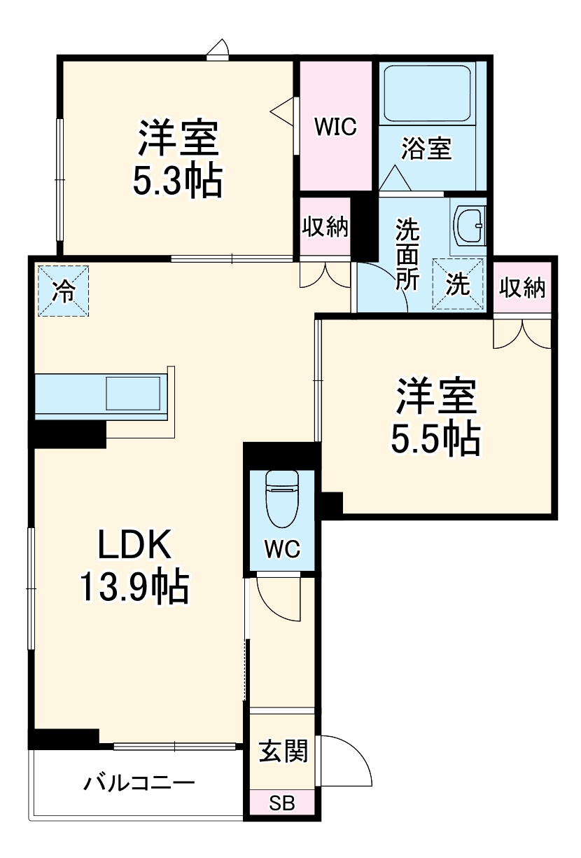Novelaの間取り