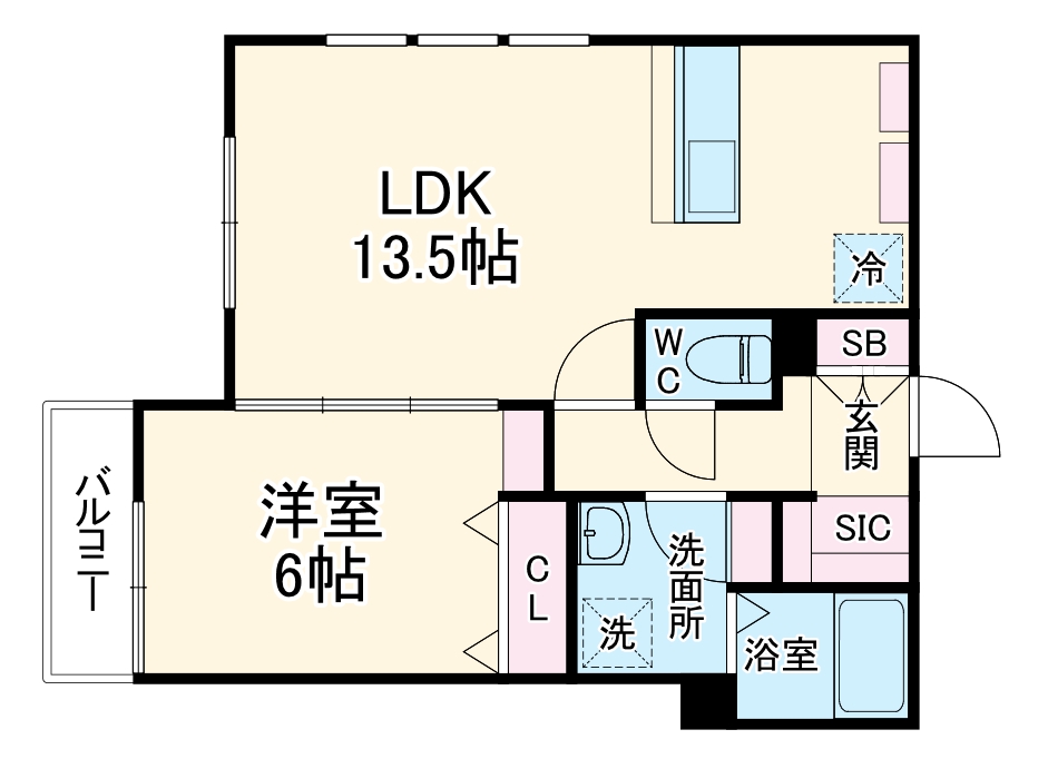 ヴィラージュ戸塚弐番館の間取り