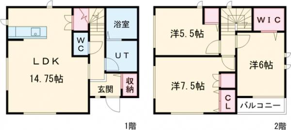 2/30 間取