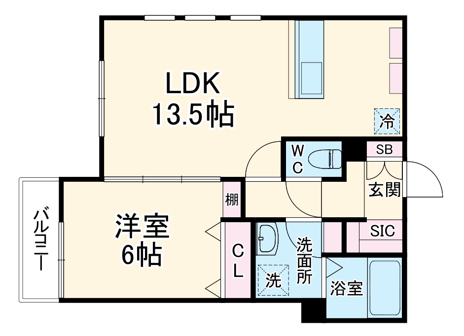 ヴィラージュ戸塚弐番館の間取り