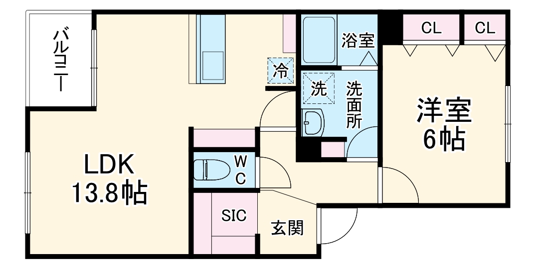 ヴィラージュ戸塚壱番館の間取り