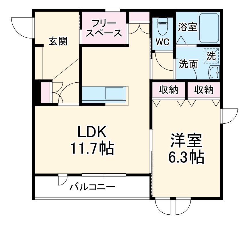 オーチャードテラス参番館の間取り