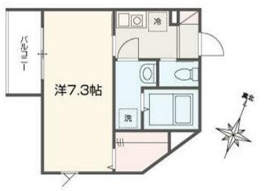 MELLAS葛西の間取り