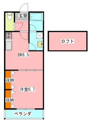 メイ・クレールの間取り