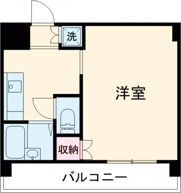 ルーブル上北沢の間取り