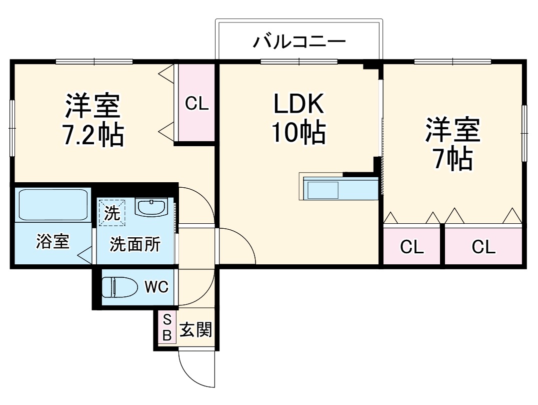 1/9 間取