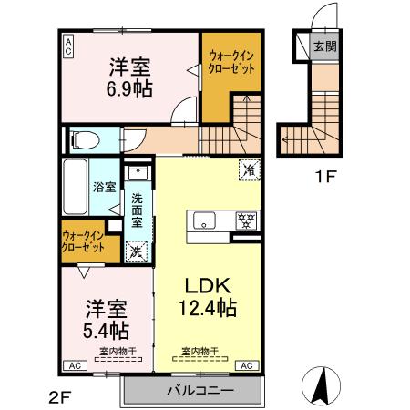 メテオールの間取り