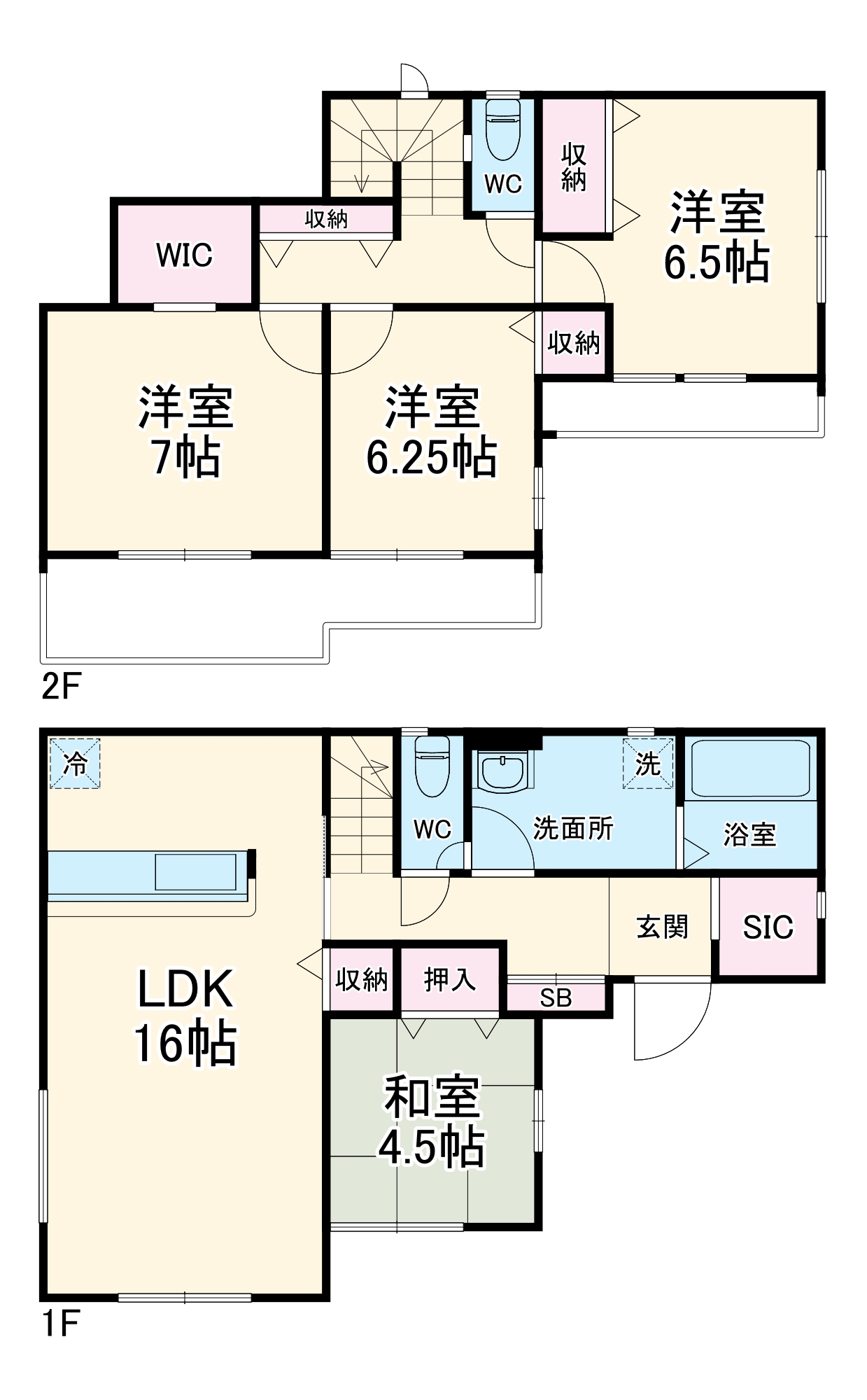 大和田貸家の間取り