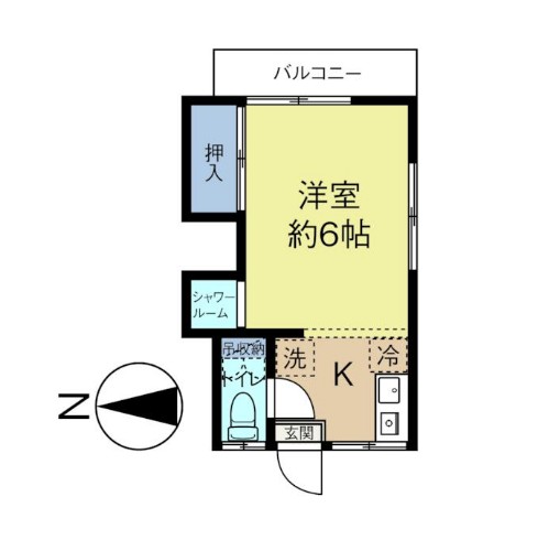 建信荘の間取り