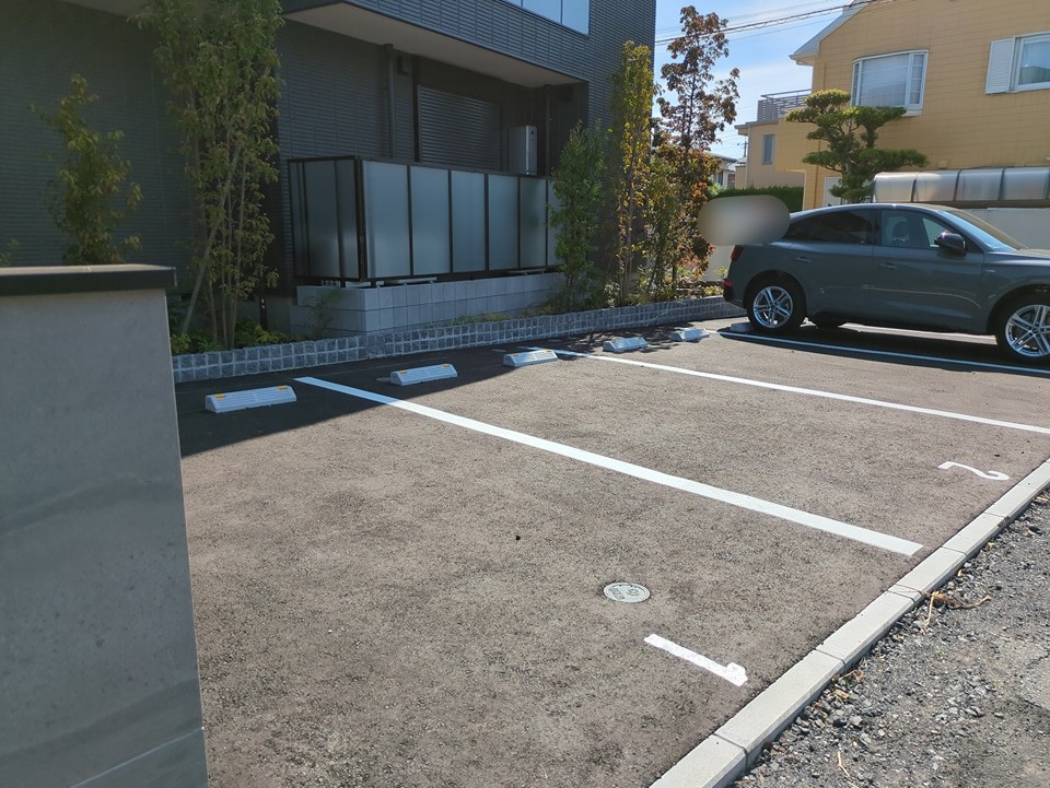 3/13 駐車場