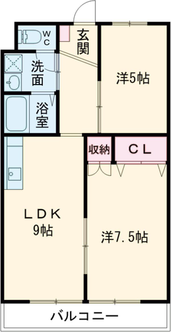 ル・ヴァンⅡの間取り