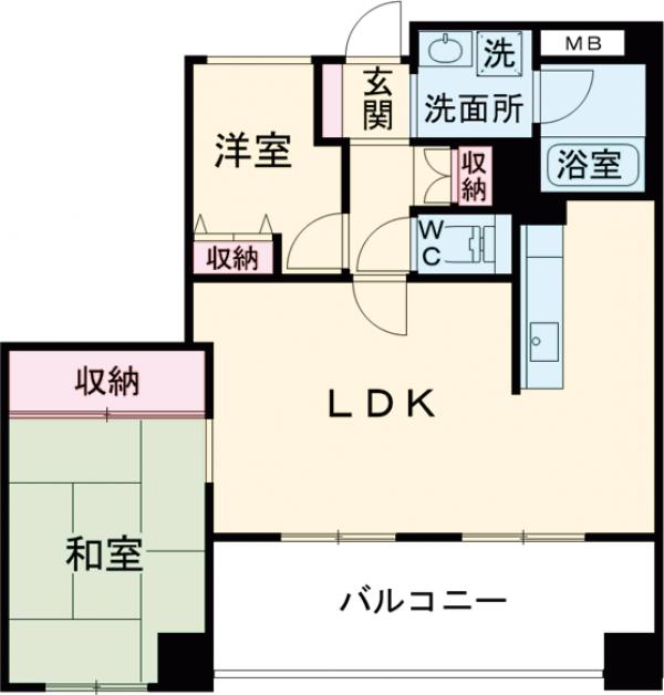 ヴィスタガーデン東小金井の間取り