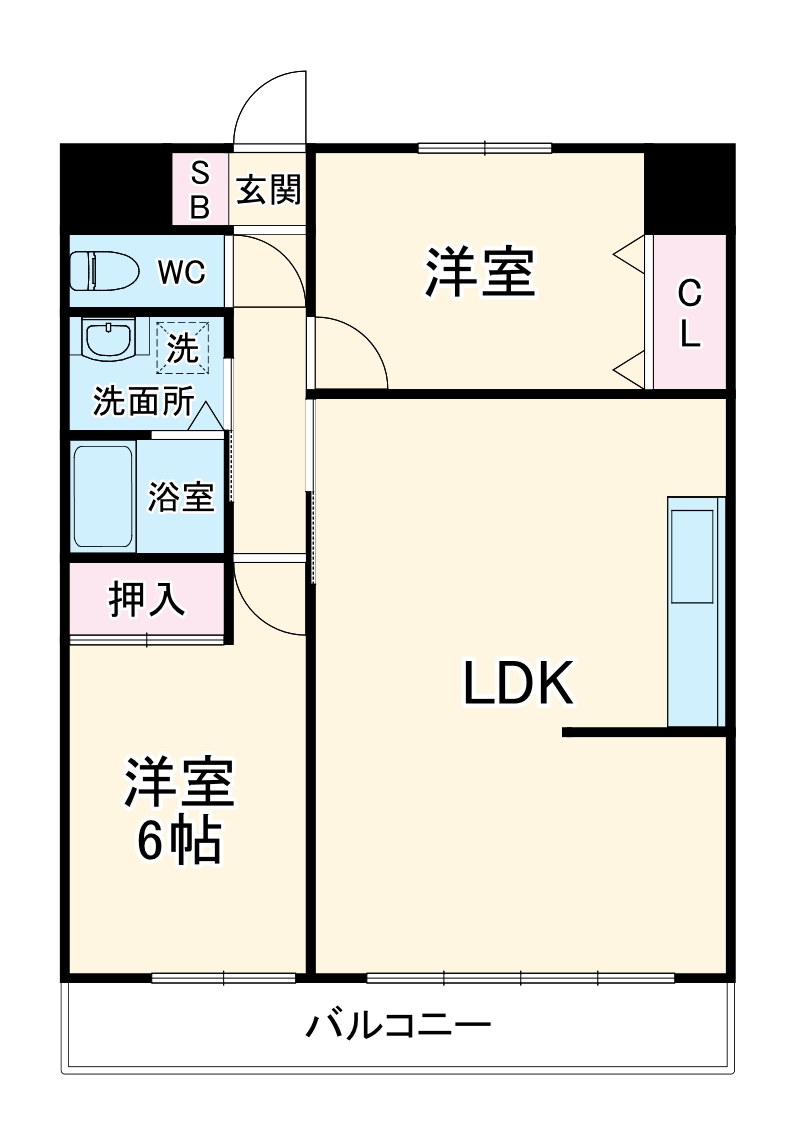 リステージ湘南川名の間取り