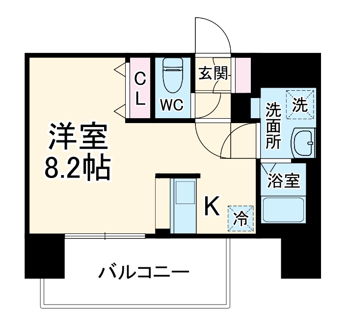 SHOKEN Residence名古屋<太閤通>の間取り