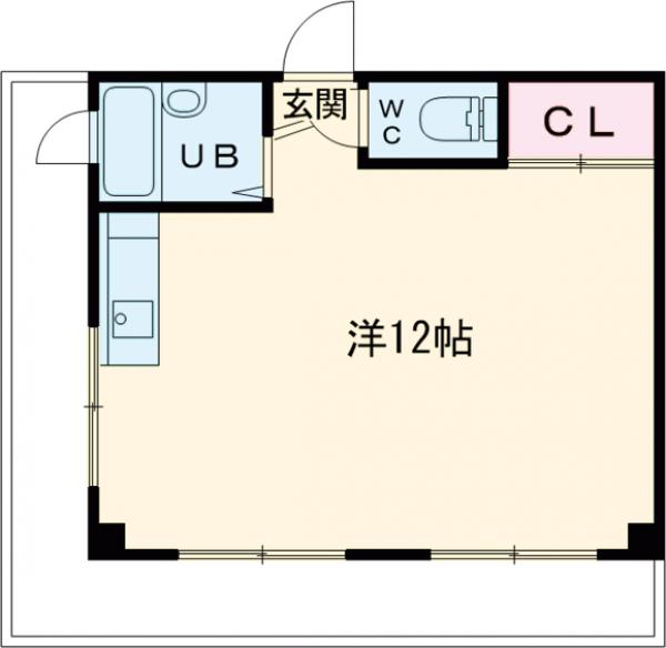 セザール学芸大学の間取り