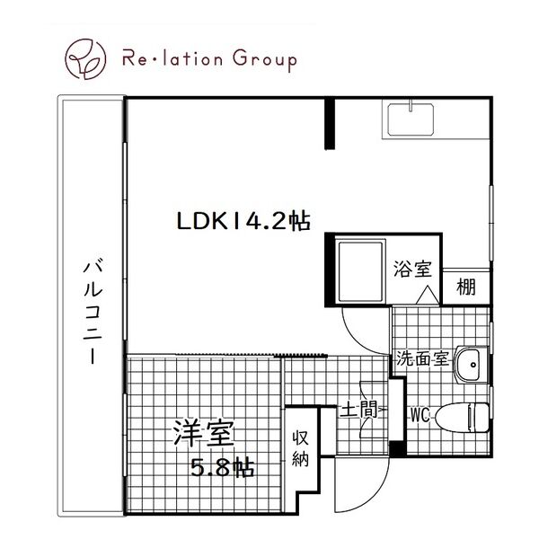 Re・Luffy EASTの間取り