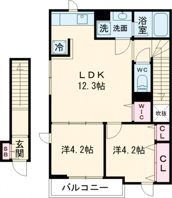 アーク高野台の間取り