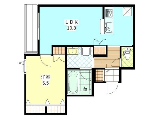 プランドール代田の間取り