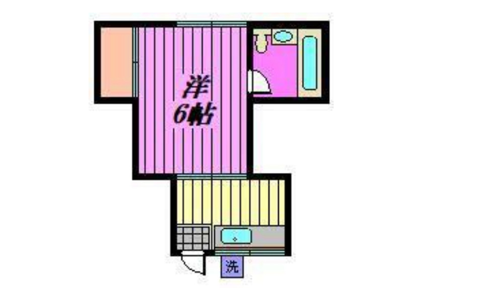 三和荘の間取り