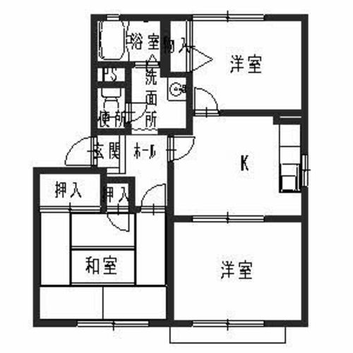 グランメール21の間取り