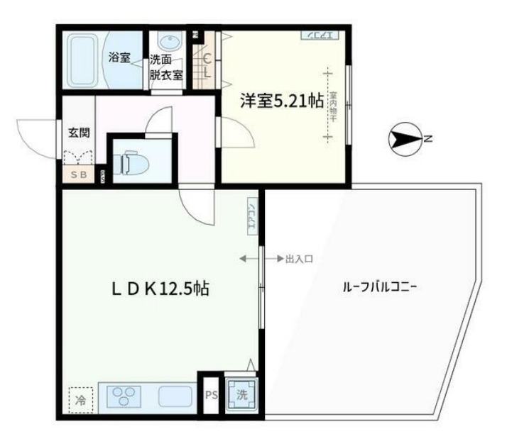 フォルトゥーナ三軒茶屋の間取り