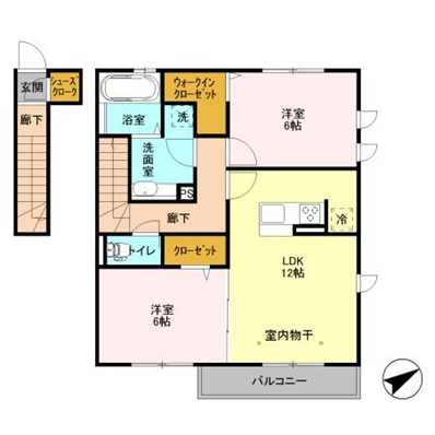 サラサーテの間取り