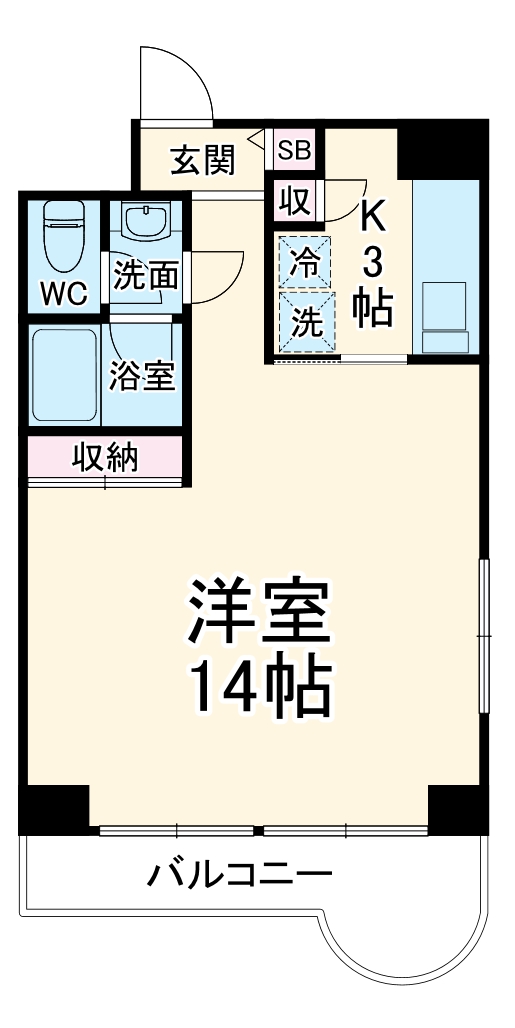 ヴィラにしむらの間取り
