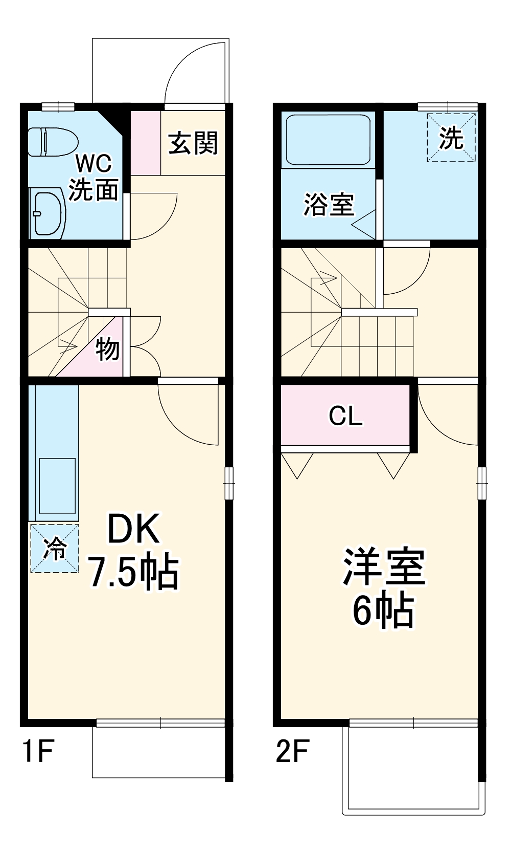 ブレス恵の間取り