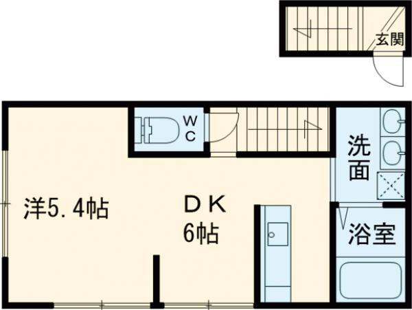 社家長町アパートの間取り