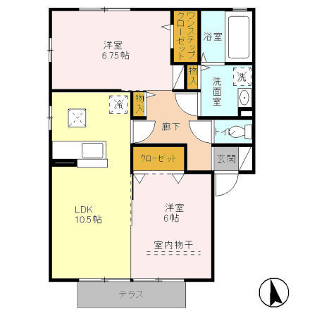 Park Ⅱの間取り