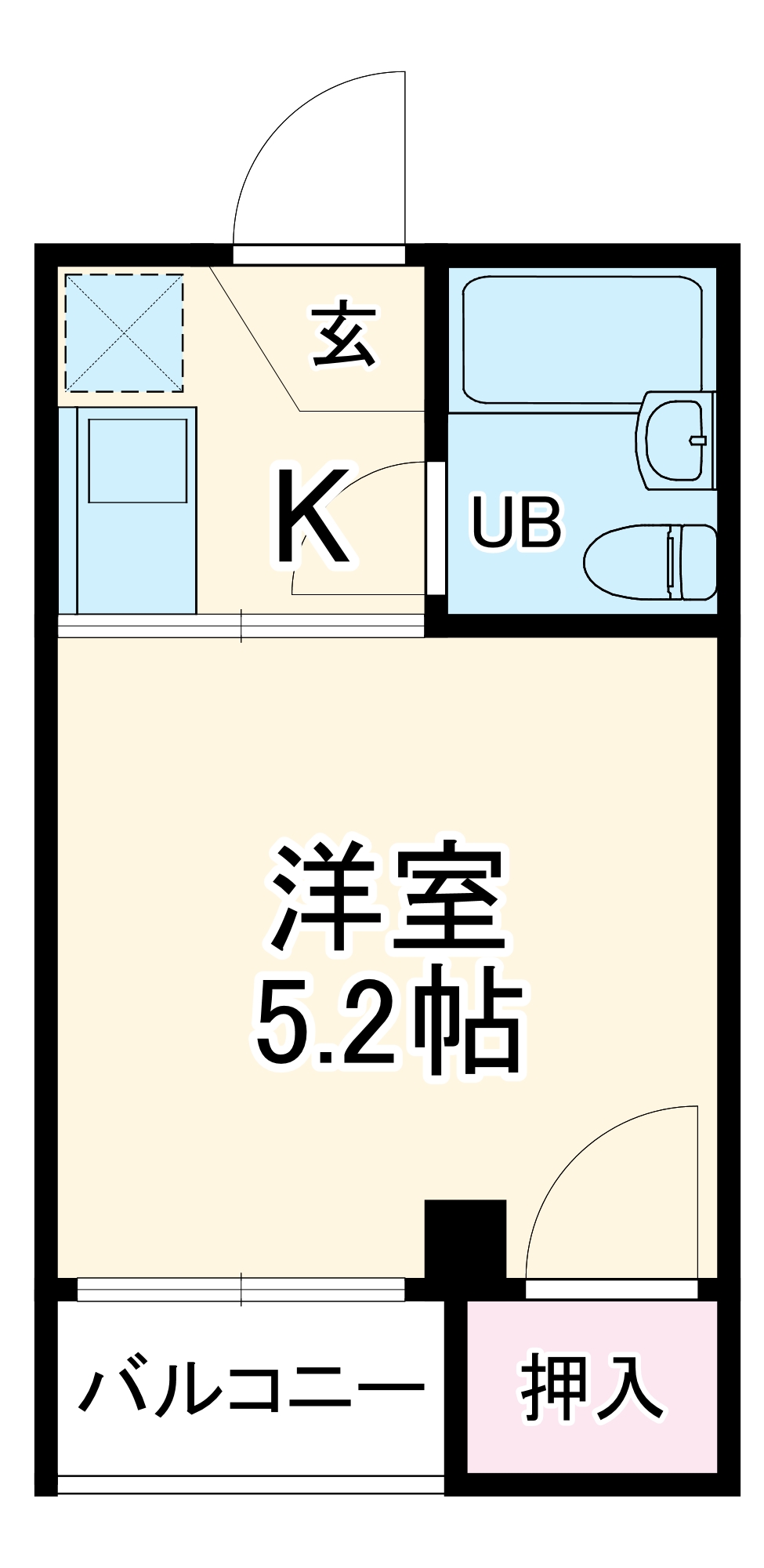 リトル名城の間取り