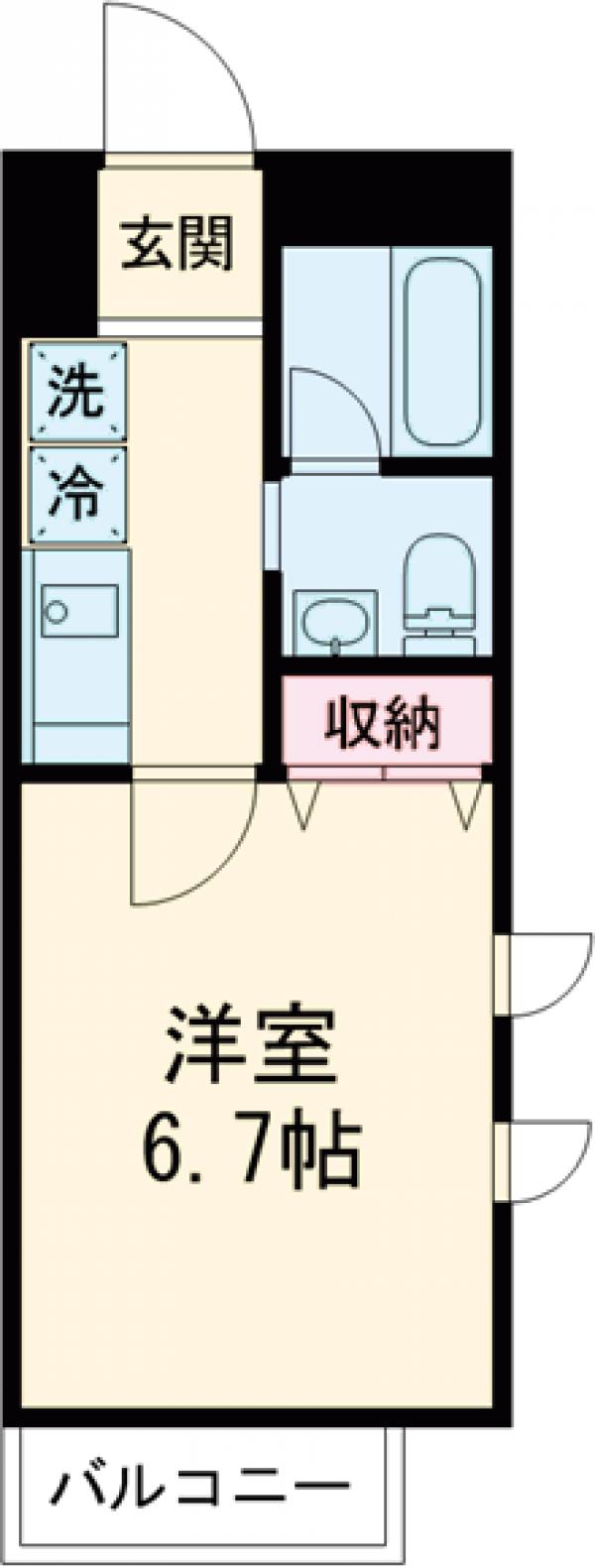 グランジュテの間取り