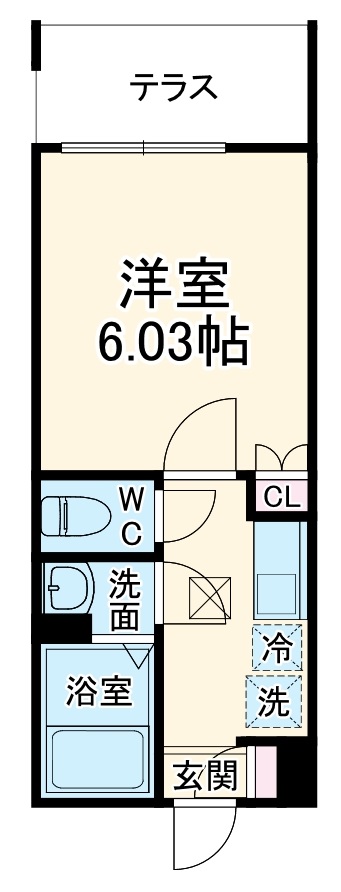 フルセイル中山Ⅱの間取り
