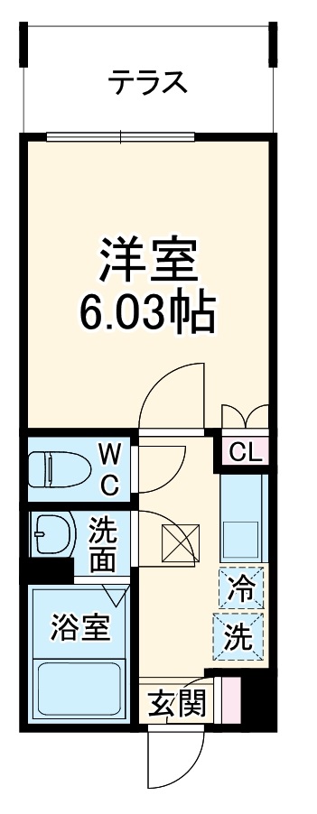 フルセイル中山Ⅱの間取り