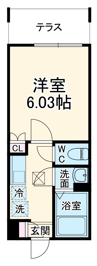 フルセイル中山Ⅱの間取り