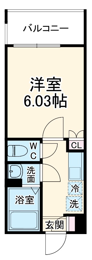 フルセイル中山Ⅱの間取り