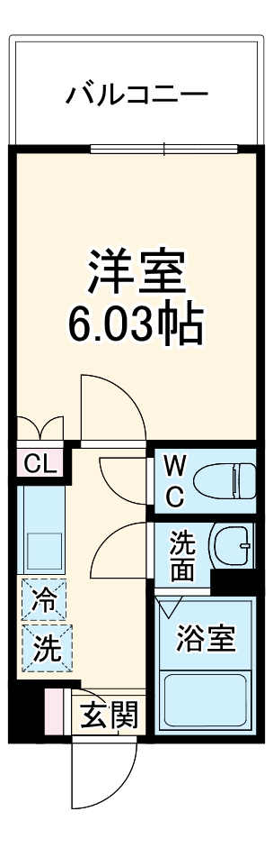 フルセイル中山Ⅱの間取り