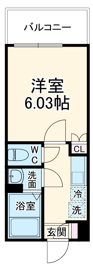 フルセイル中山Ⅱの間取り