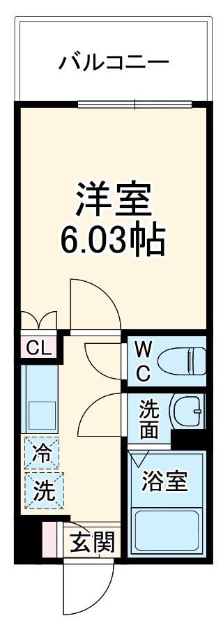 フルセイル中山Ⅱの間取り