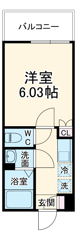 フルセイル中山Ⅱの間取り