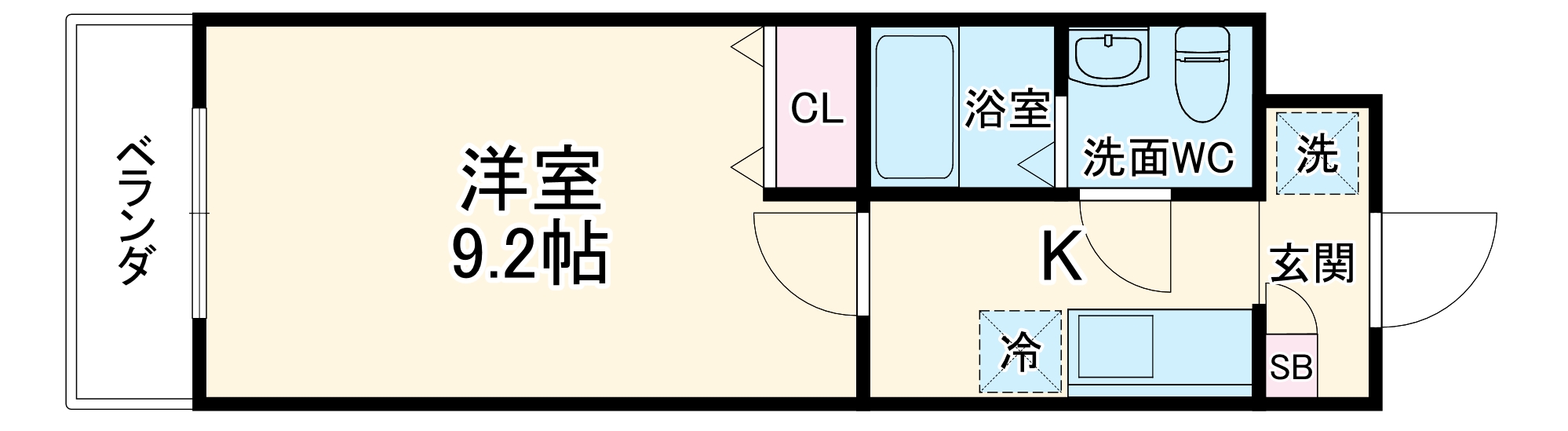 YMK伊勢原の間取り