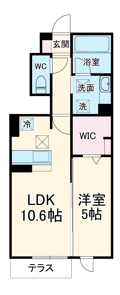 オリーブの間取り