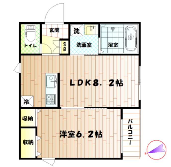 L’Allureの間取り