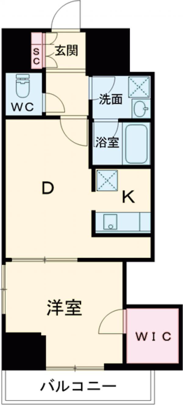 Tea Gardenの間取り